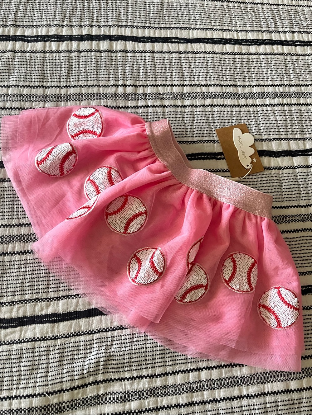 Angel dear baseball skirt